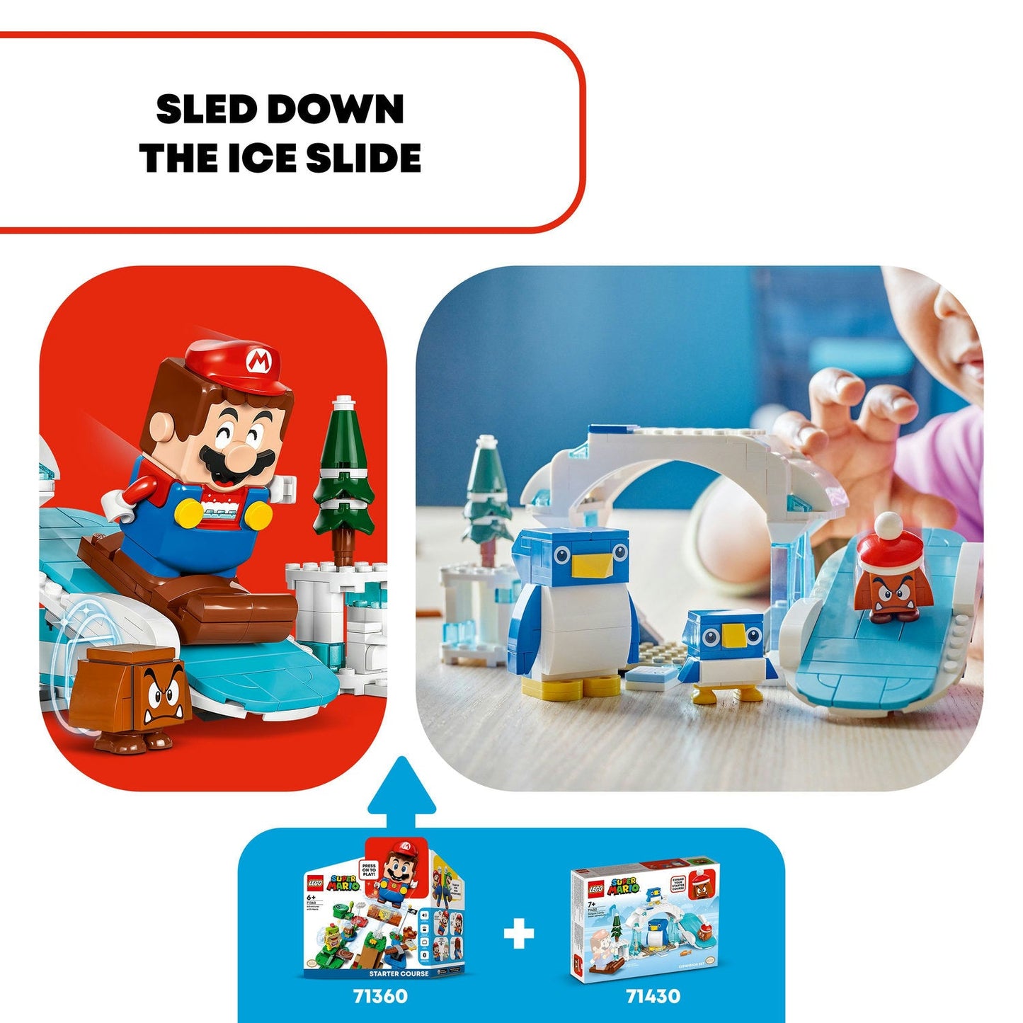 71430 LEGO Super Mario Penguin Family Snow Adventure Expansion Set