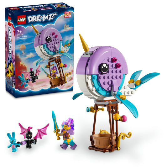 71472 LEGO DREAMZzz Izzie's Narwhal Hot Air Balloon