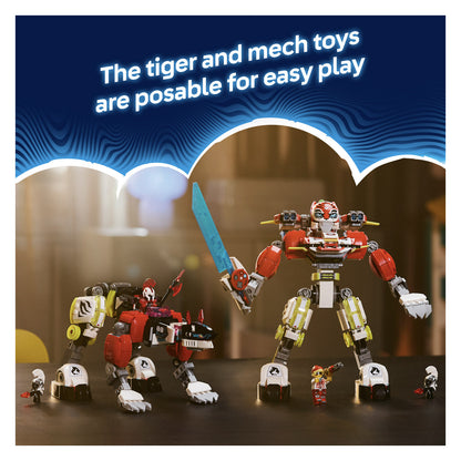 71497 LEGO DREAMZzz Cooper's Tiger Mech & Zero's Hot Rod Car