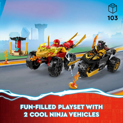 71789 LEGO Ninjago Kai and Ras's Car and Bike Battle