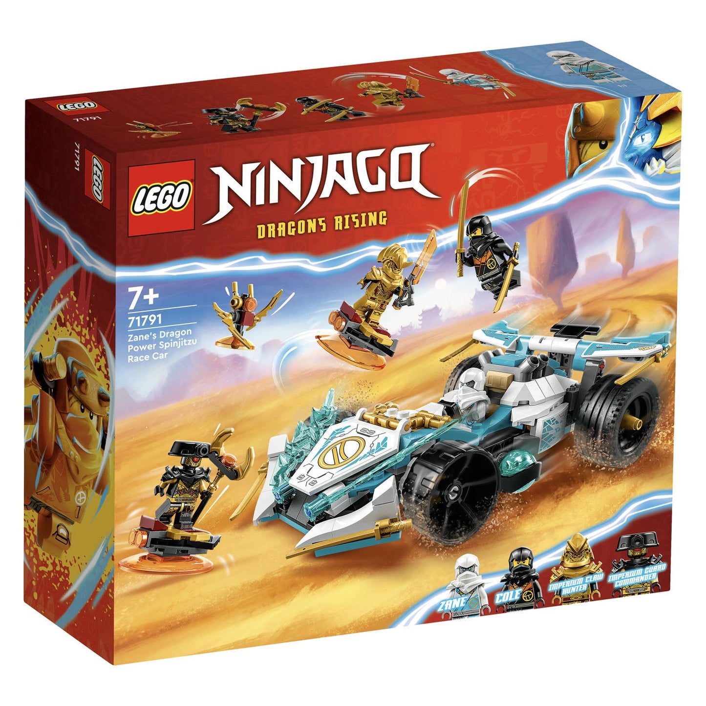 71791 LEGO Ninjago Zane's Dragon Power Spinjitzu Race Car