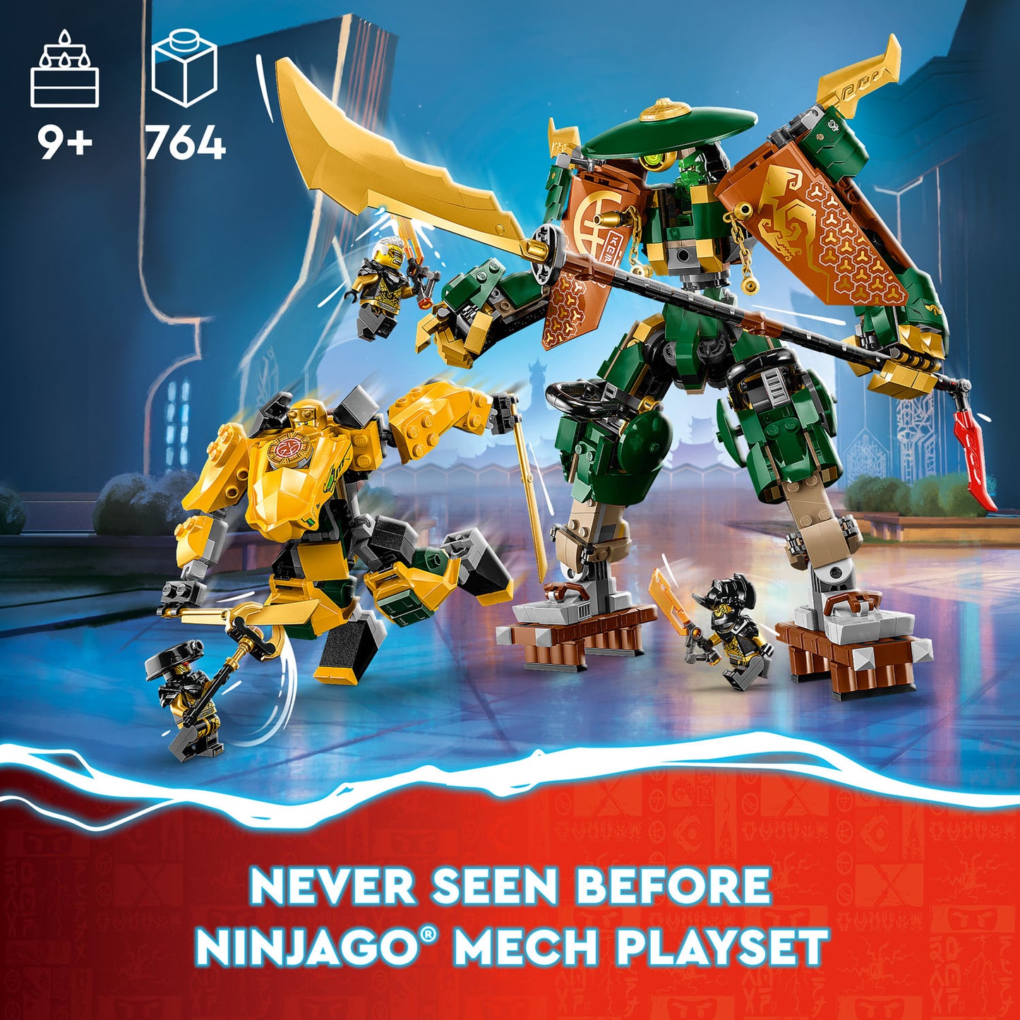 71794 LEGO Ninjago Lloyd and Arin's Ninja Team Mechs