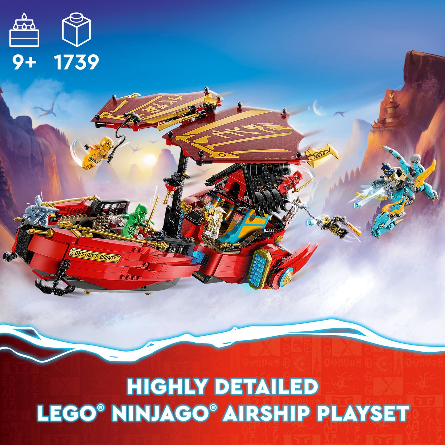 71797 LEGO Ninjago Destiny's Bounty   Race Against Time