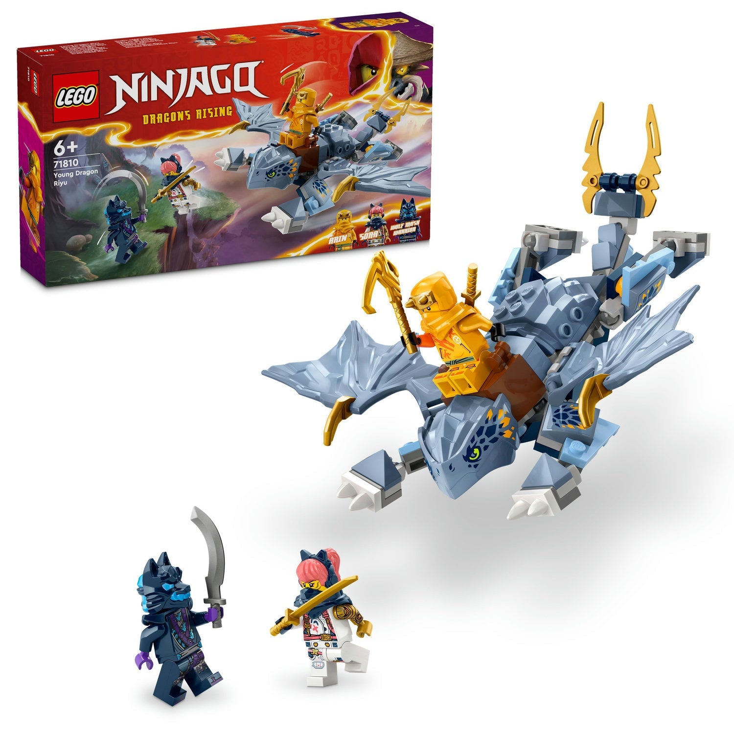 71810 LEGO Ninjago Young Dragon Riyu – Brickem LEGO Online Store