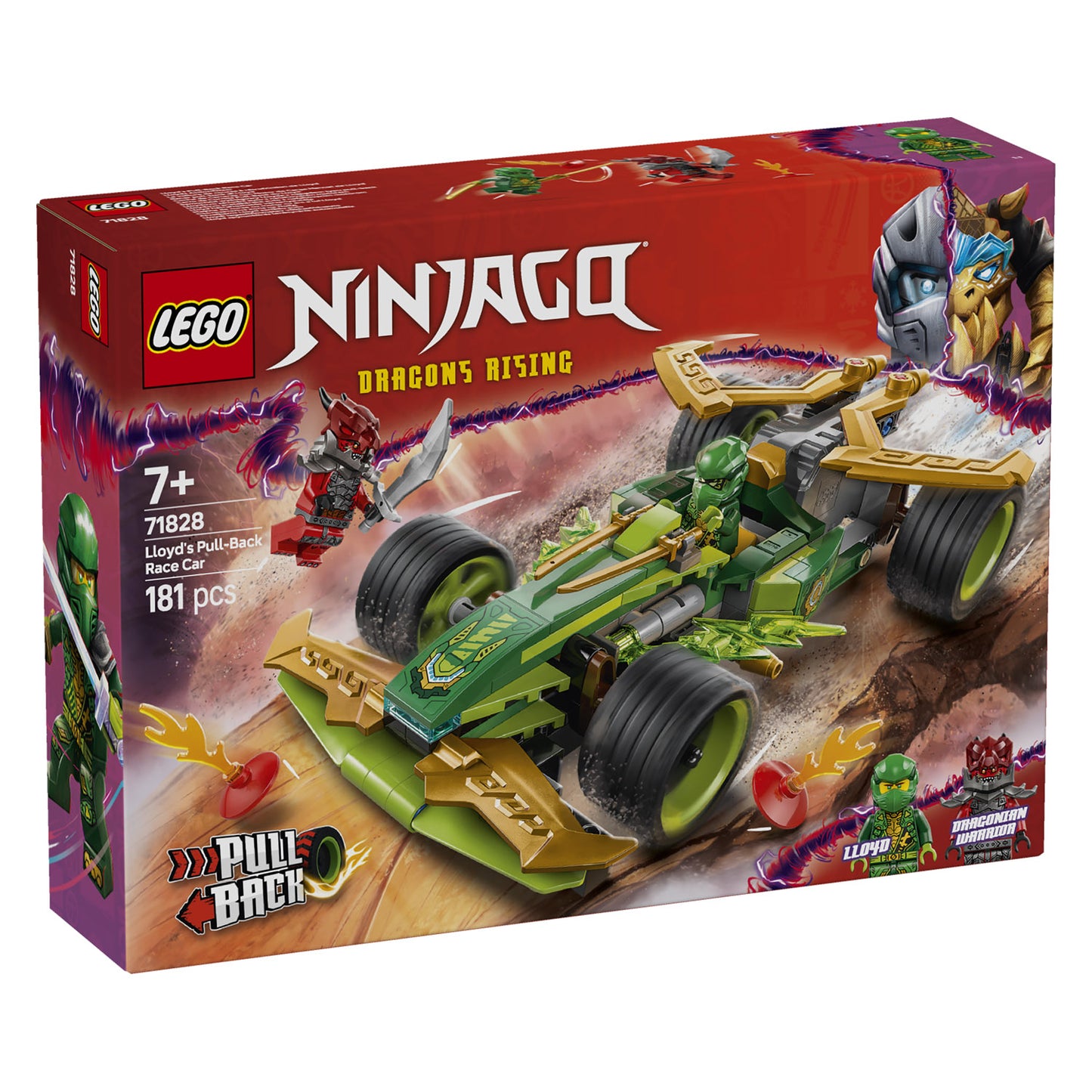 71828 LEGO Ninjago Lloyd's Pull-Back Race Car