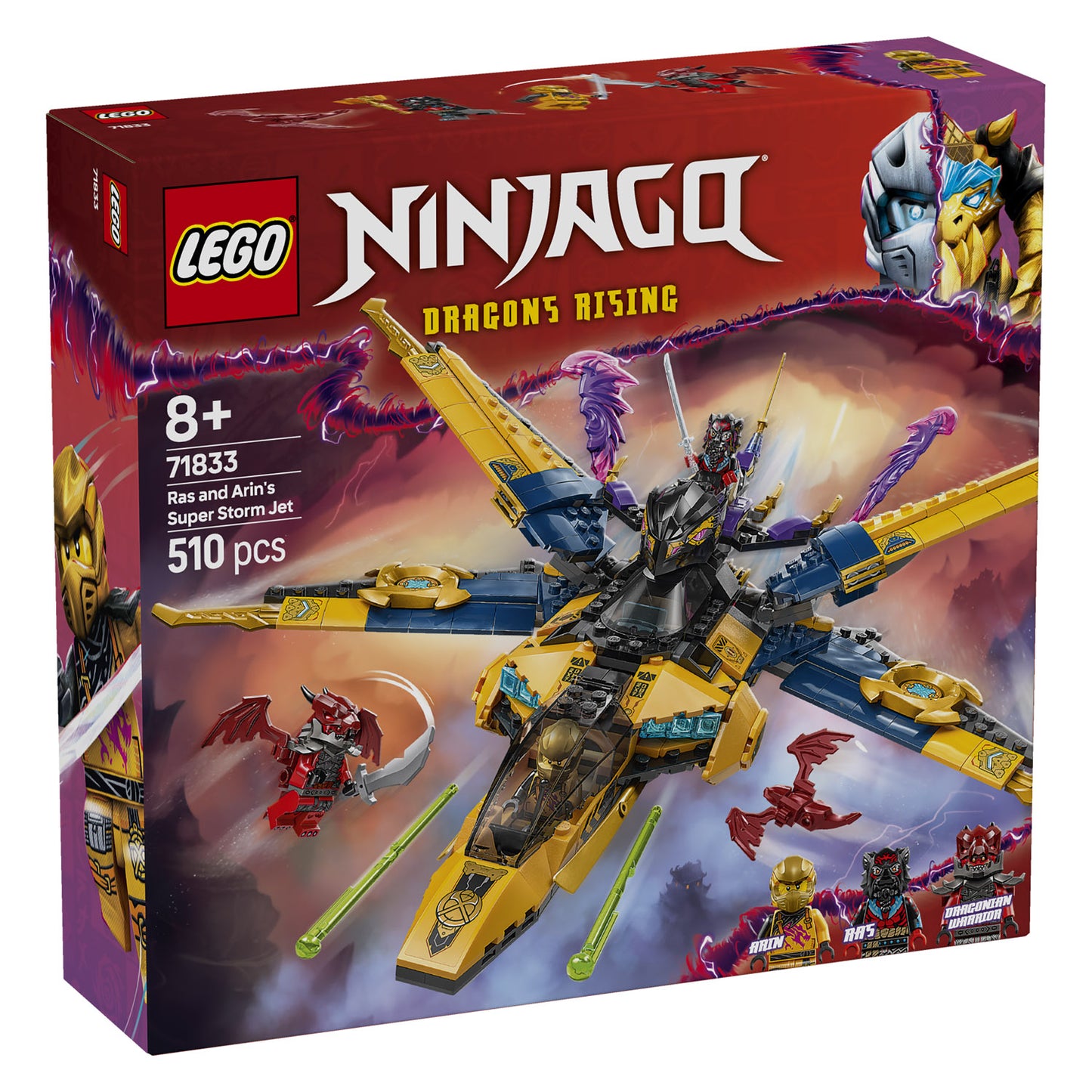 71833 LEGO Ninjago Ras and Arin's Super Storm Jet