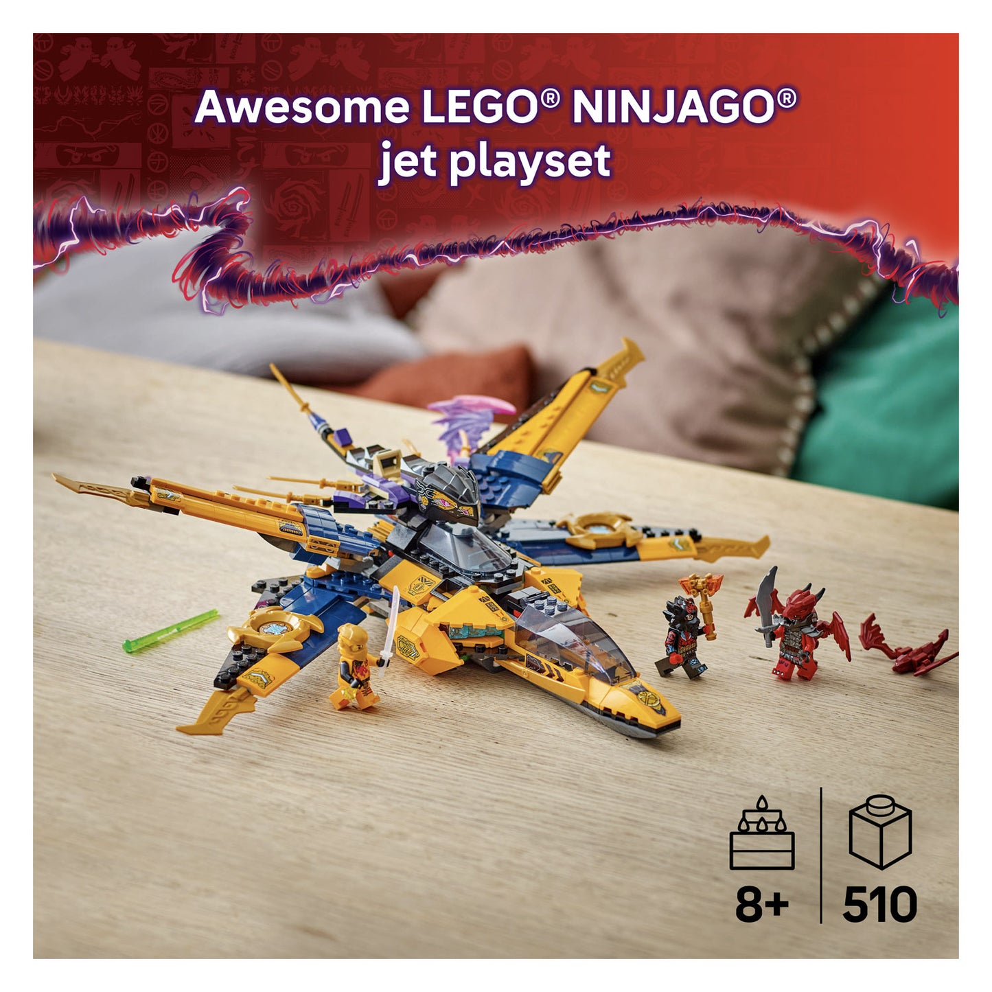 71833 LEGO Ninjago Ras and Arin's Super Storm Jet