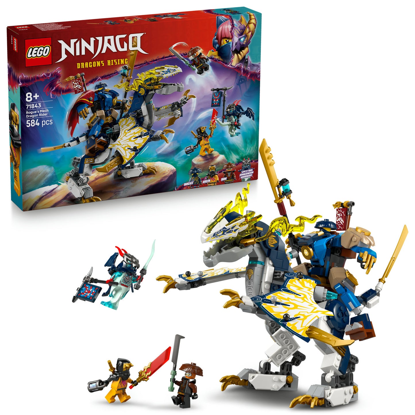 71843 LEGO Ninjago Rogue's Mech Dragon Rider
