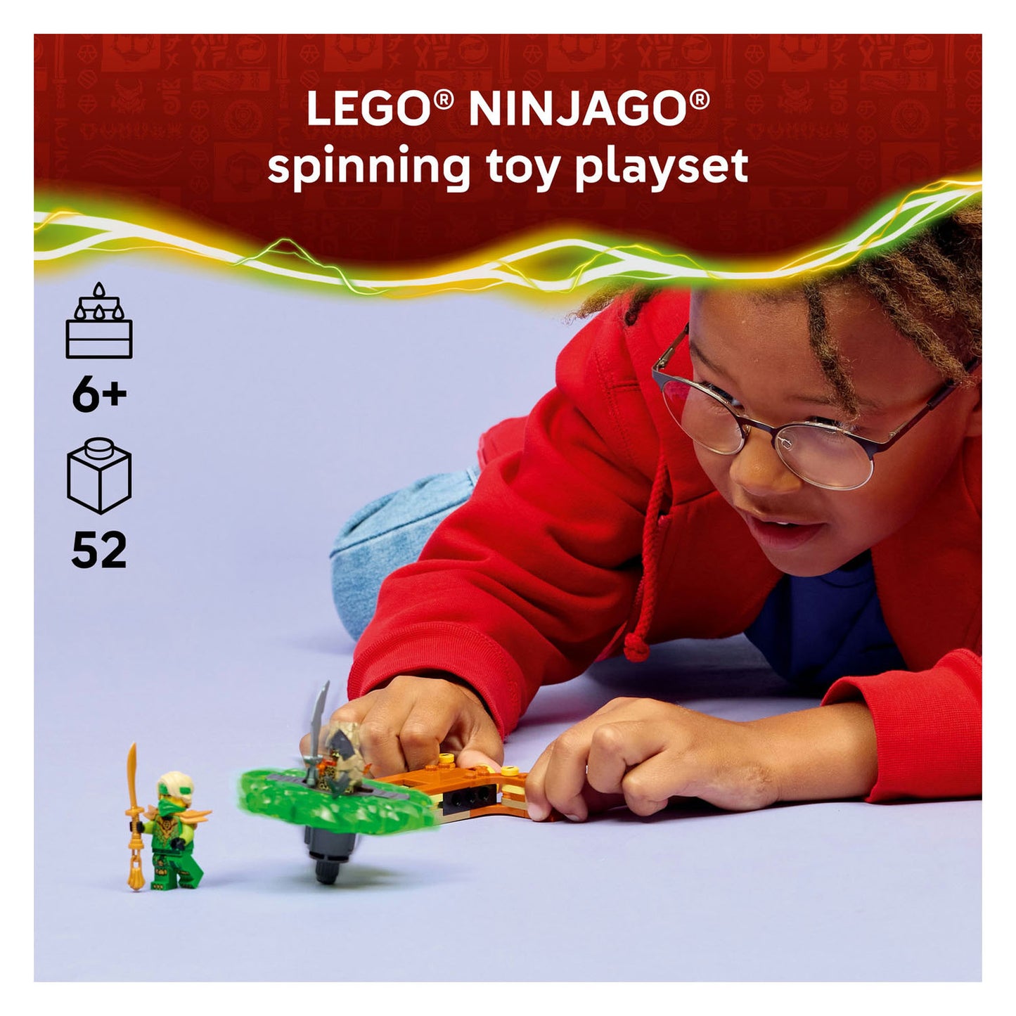 71850 LEGO Ninjago Lloyd vs. Earth Monster Spinner