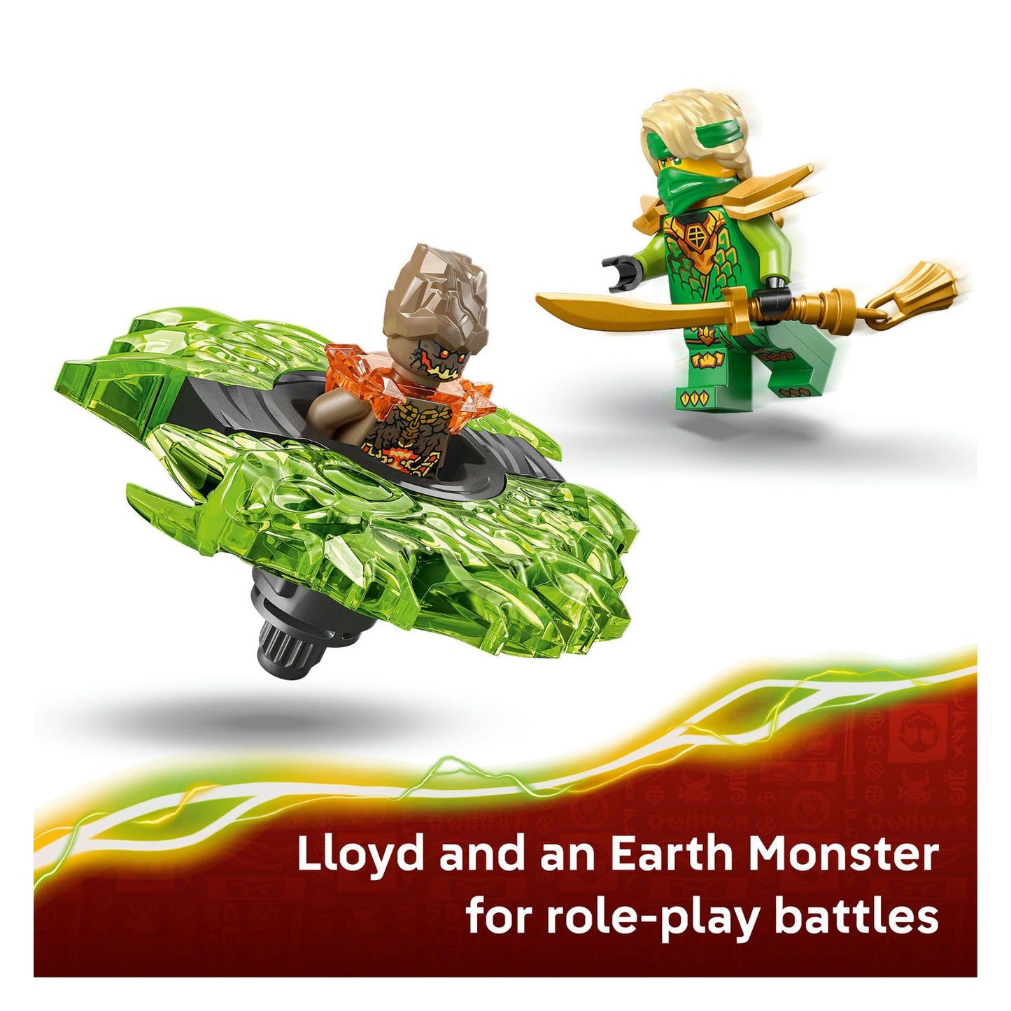 71850 LEGO Ninjago Lloyd vs. Earth Monster Spinner