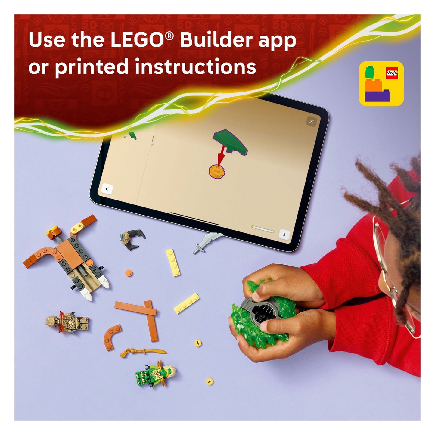 71850 LEGO Ninjago Lloyd vs. Earth Monster Spinner