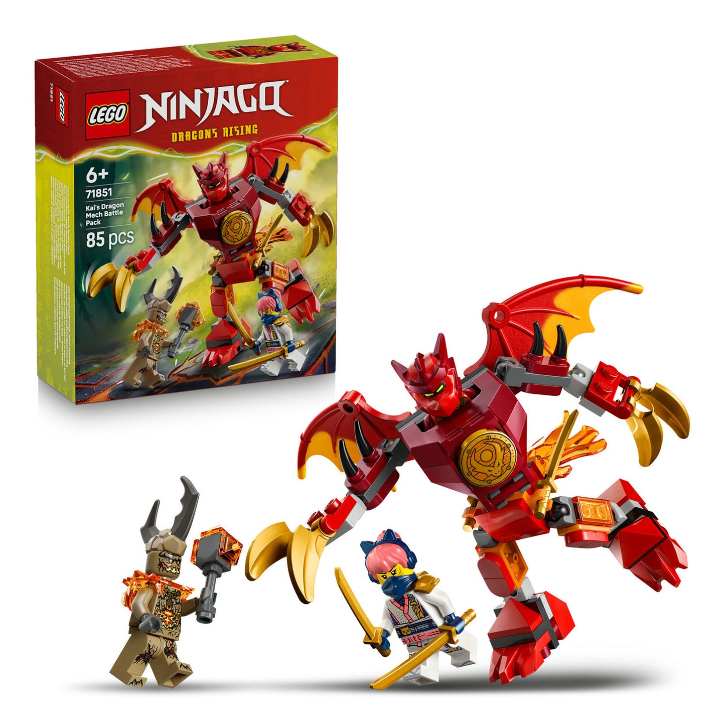 71851 LEGO Ninjago Kai's Dragon Mech Battle Pack