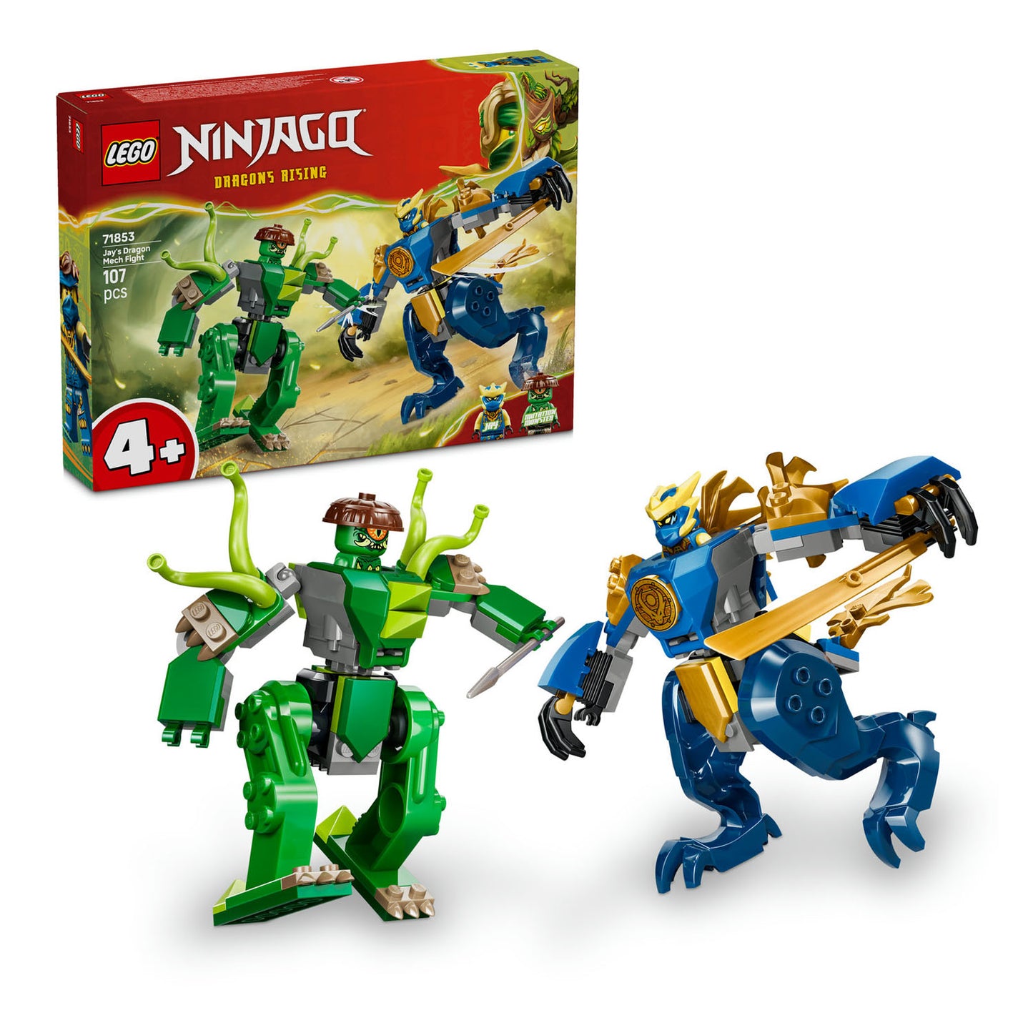 71853 Jay's Dragon Mech Fight