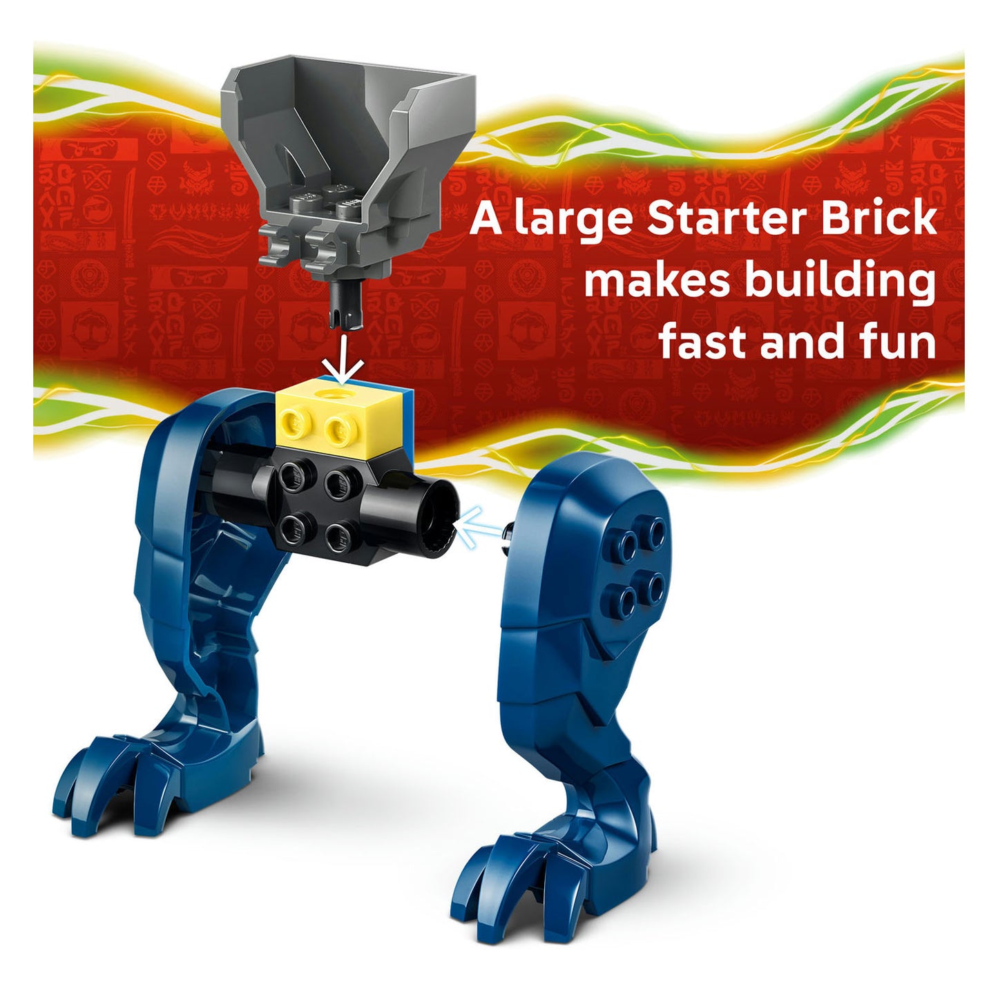 71853 Jay's Dragon Mech Fight