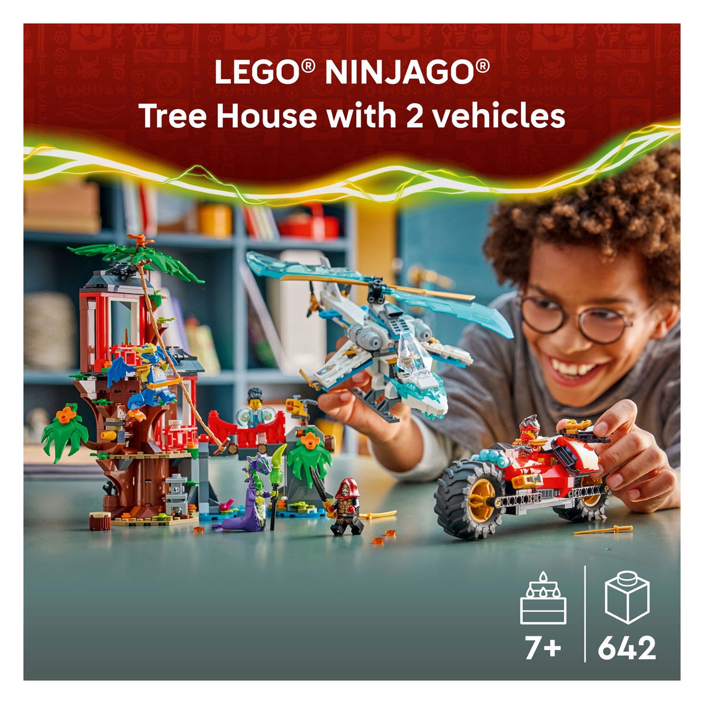 71857 LEGO Ninjago Ninja Vehicle Tree House Battle