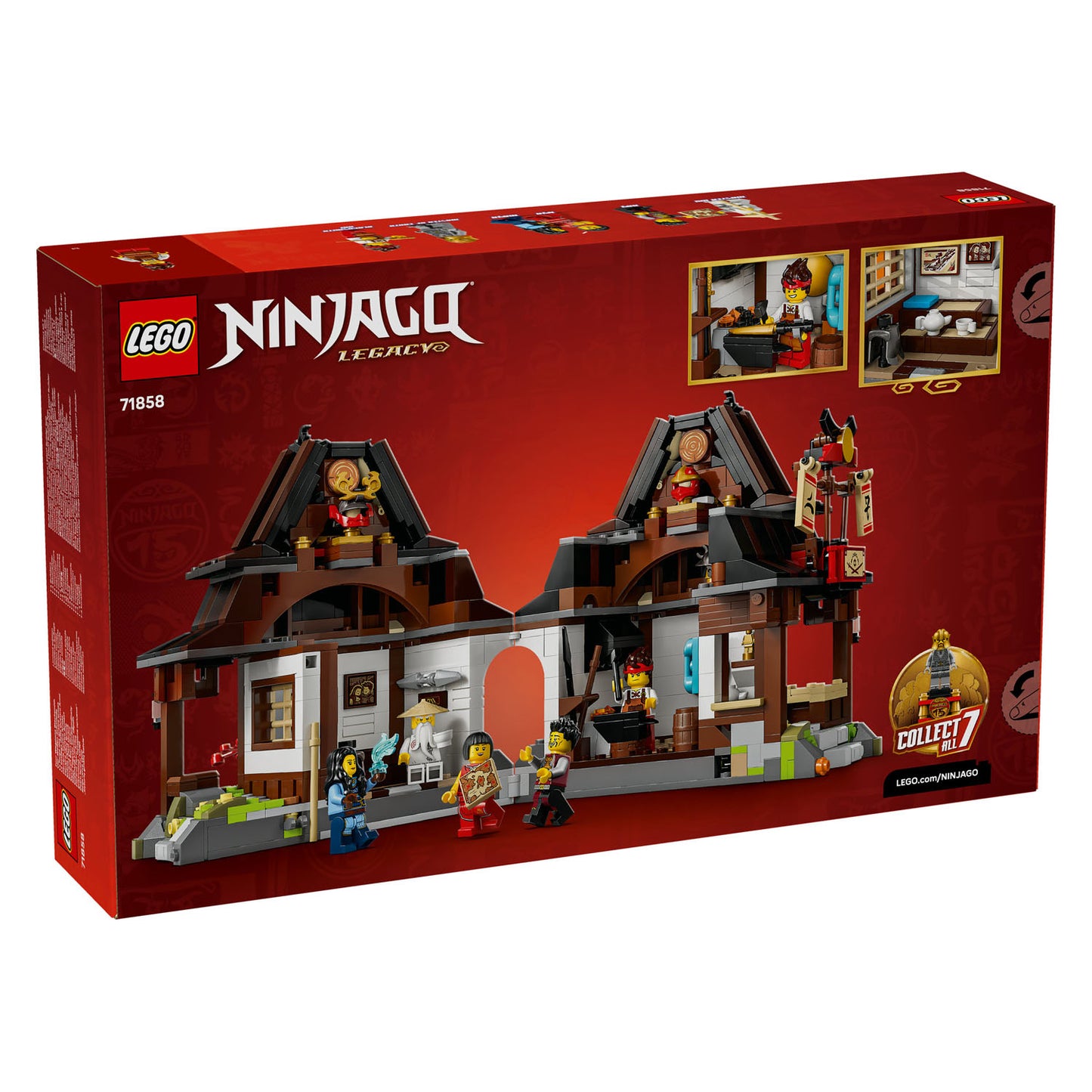 71858 LEGO Ninjago Four Weapons Blacksmith 15th Anniversary