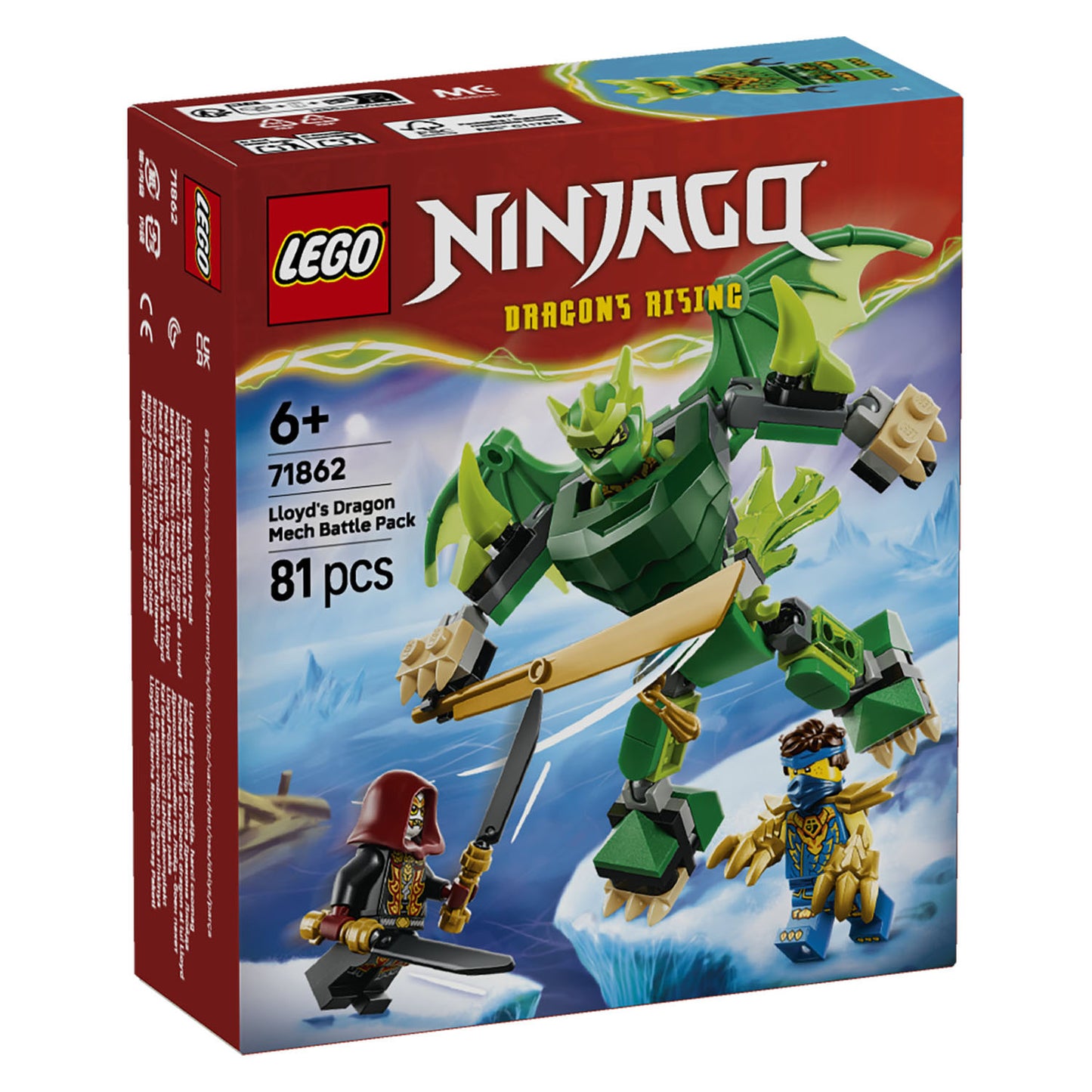 71862 Lloyd's Dragon Mech Battle Pack