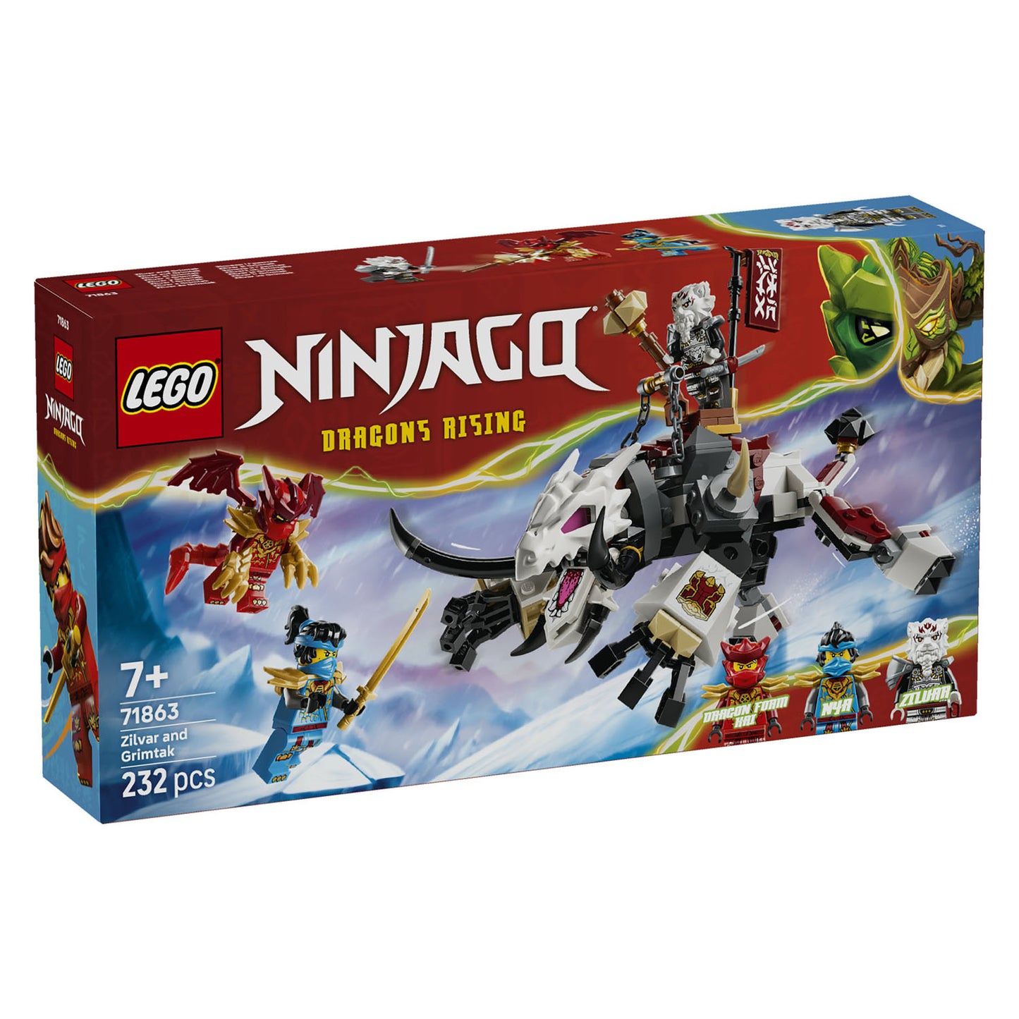 71863 Zilvar and Grimtak the Dragon Beast