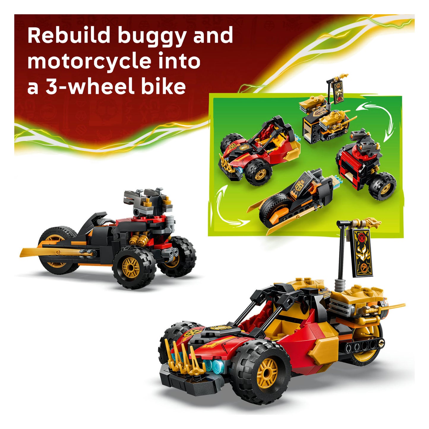 71864 Kai and Cole's Combiner Vehicles