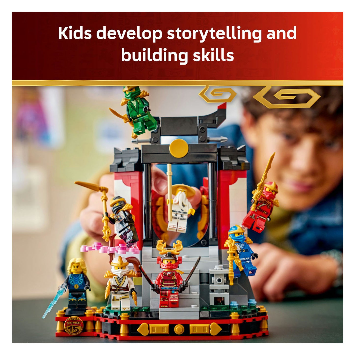 71866 LEGO Ninjago Ninja Character Display 15th Anniversary