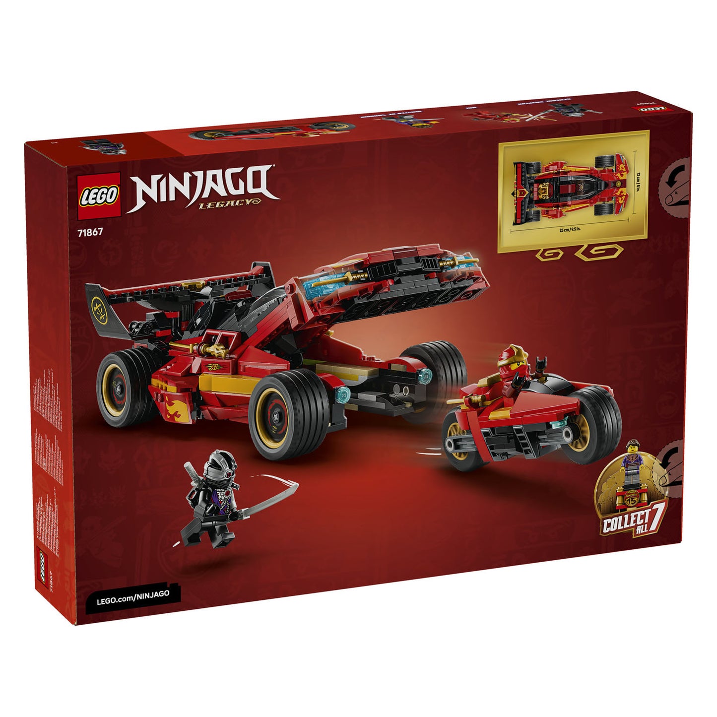 71867 X-1 Ninja Charger 15th Anniversary