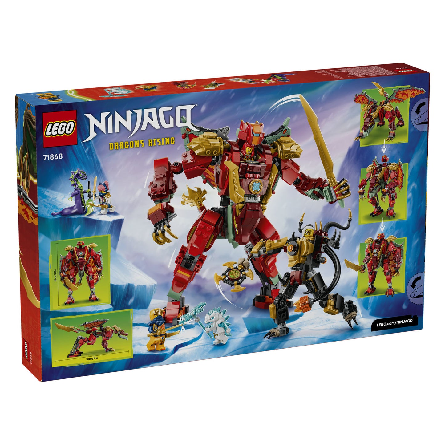 71868 Wyldfyre's Transforming Dragon Mech