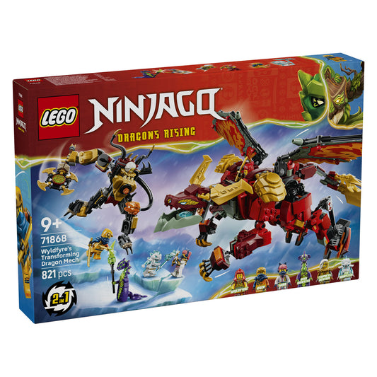 71868 Wyldfyre's Transforming Dragon Mech