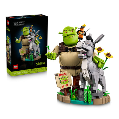 72423 Shrek, Donkey & Puss in Boots
