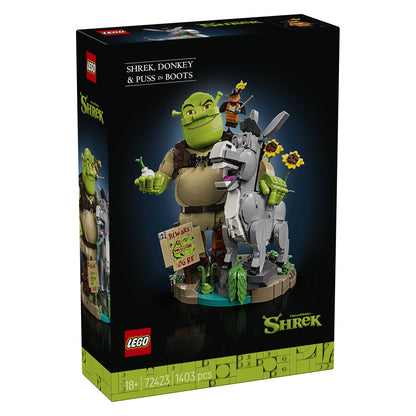 72423 Shrek, Donkey & Puss in Boots