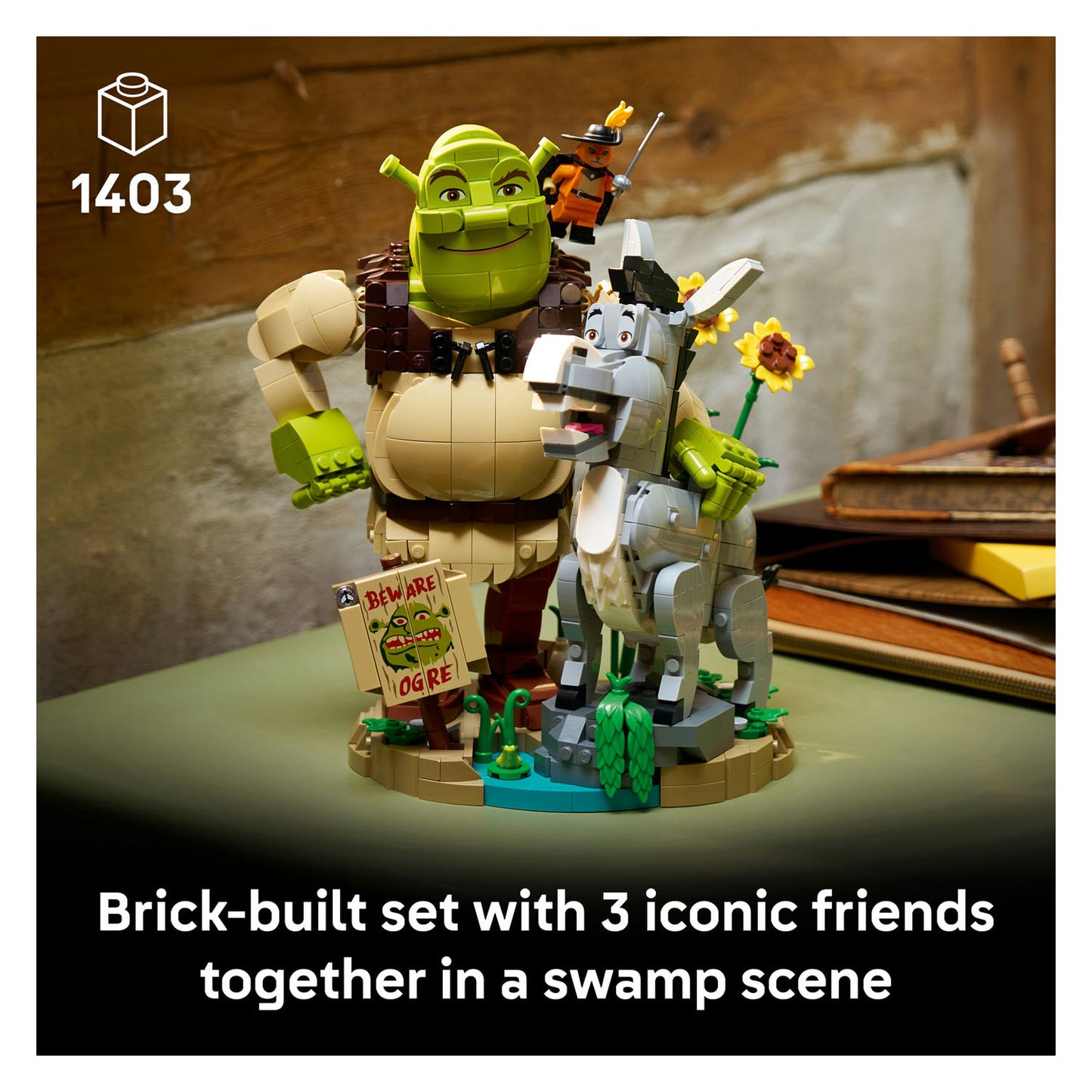 72423 Shrek, Donkey & Puss in Boots