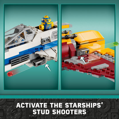 75364 LEGO Star Wars TM New Republic E Wing™ vs. Shin Hati’s Starfighter™