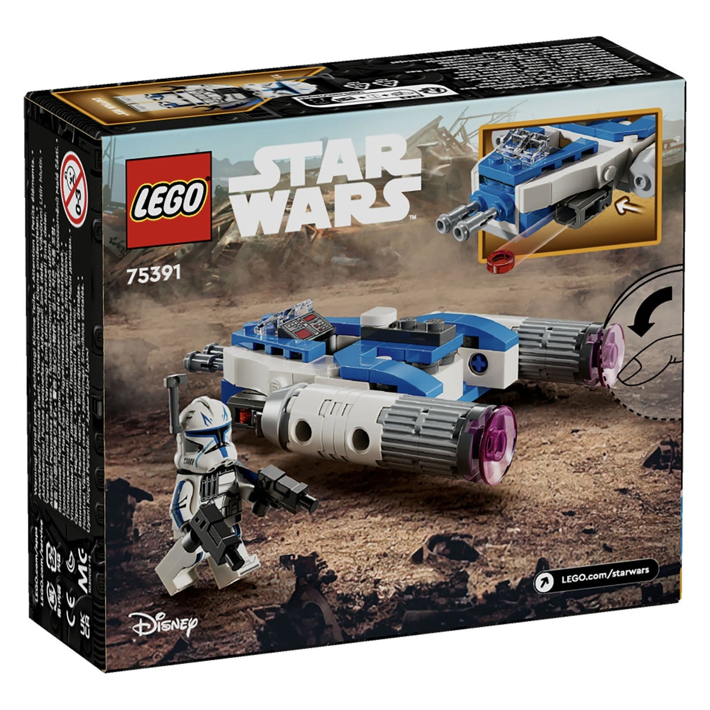 75391 LEGO Star Wars TM Captain Rex™ Y Wing™ Microfighter