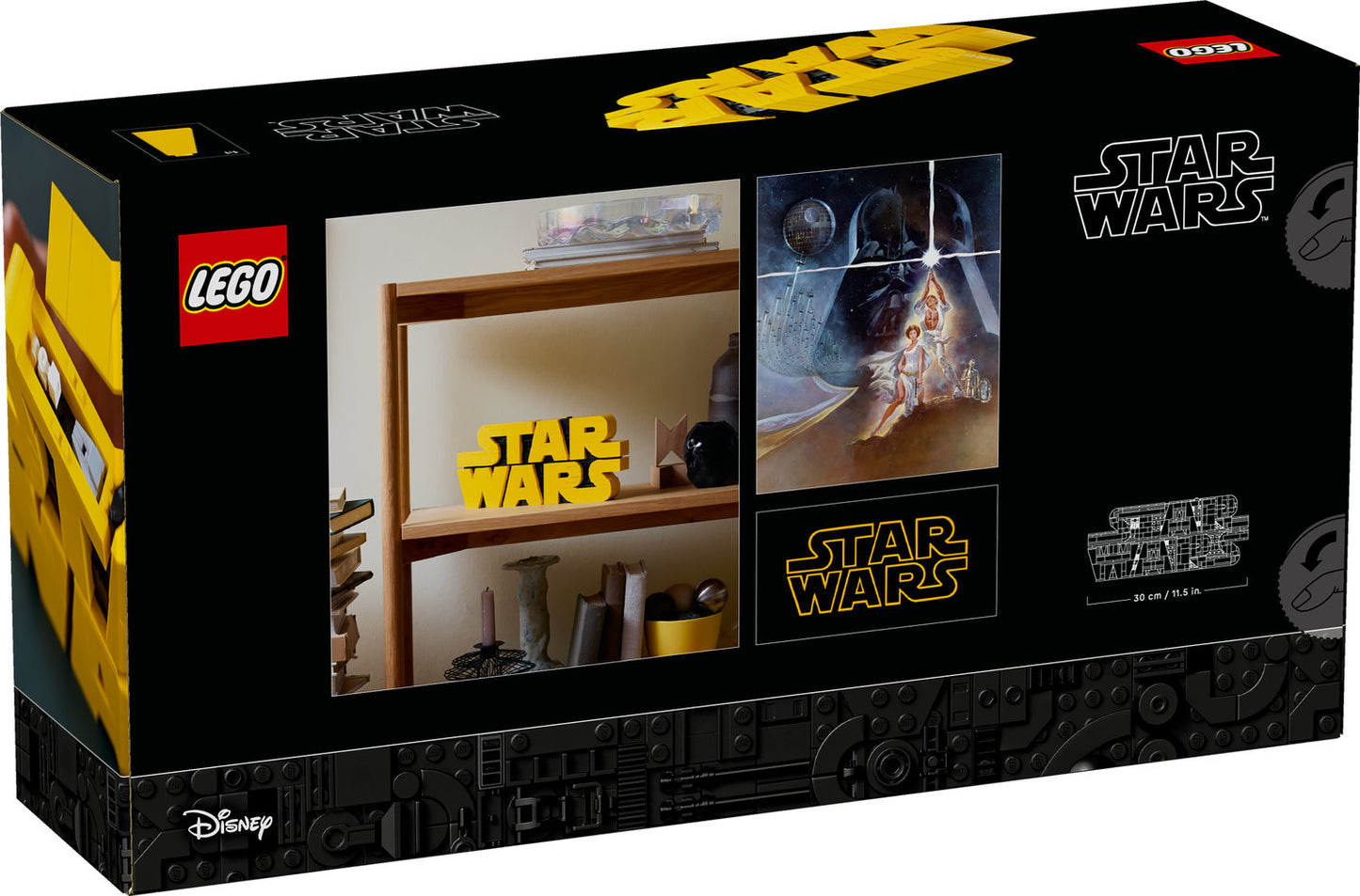 75407 LEGO® Star Wars™ Brick-Built Star Wars Logo Sign