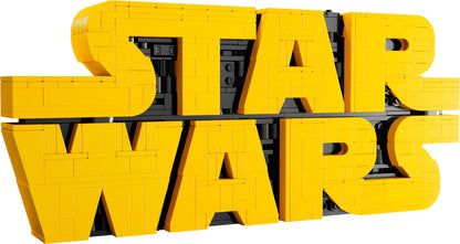 75407 LEGO® Star Wars™ Brick-Built Star Wars Logo Sign