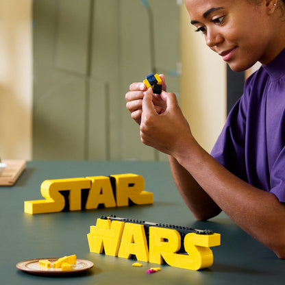 75407 LEGO® Star Wars™ Brick-Built Star Wars Logo Sign