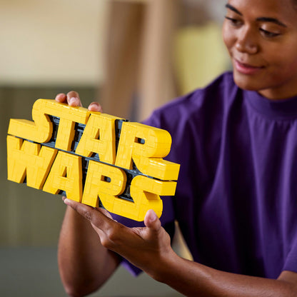 75407 LEGO® Star Wars™ Brick-Built Star Wars Logo Sign