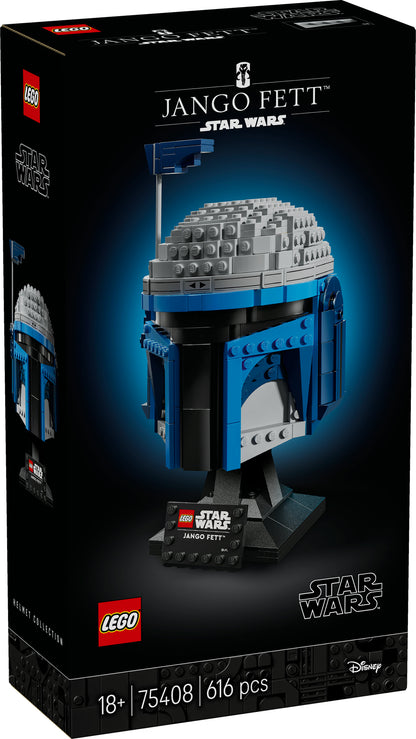 75408 LEGO® Star Wars™ Jango Fett™ Helmet, Buildable Model Kit for Adults
