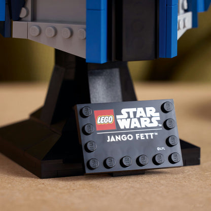 75408 LEGO® Star Wars™ Jango Fett™ Helmet, Buildable Model Kit for Adults