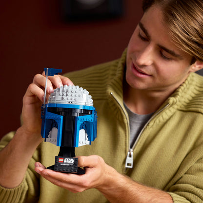 75408 LEGO® Star Wars™ Jango Fett™ Helmet, Buildable Model Kit for Adults