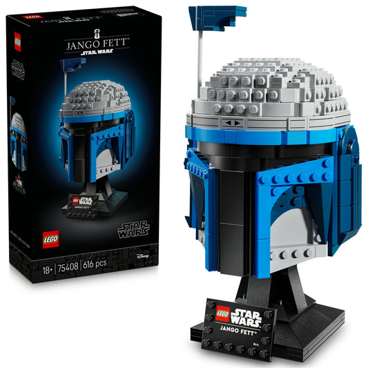 75408 LEGO® Star Wars™ Jango Fett™ Helmet, Buildable Model Kit for Adults