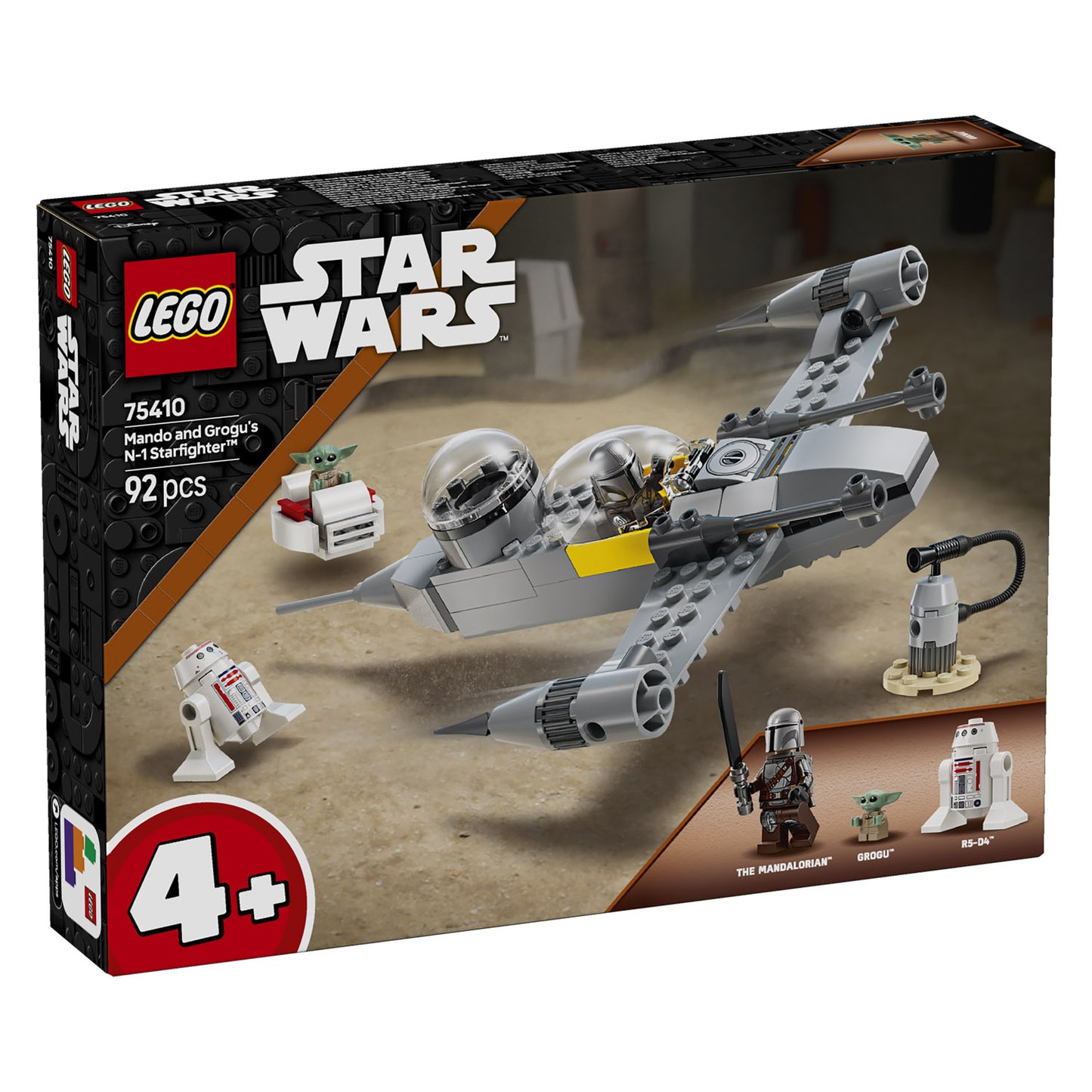 75410 LEGO Star Wars TM Mando and Grogu's N-1 Starfighter?