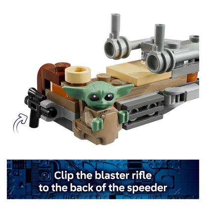 75436 LEGO Star Wars TM The Mandalorian & Grogu's Speeder Bike