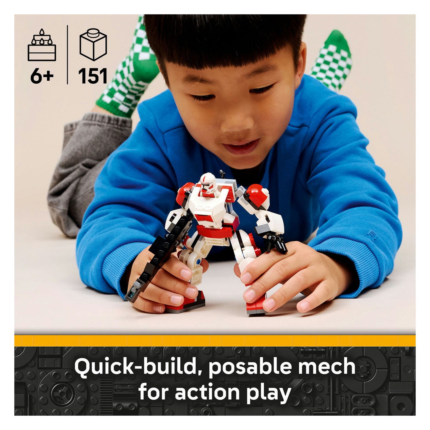 75448 LEGO Star Wars TM Clone Shock Trooper Mech