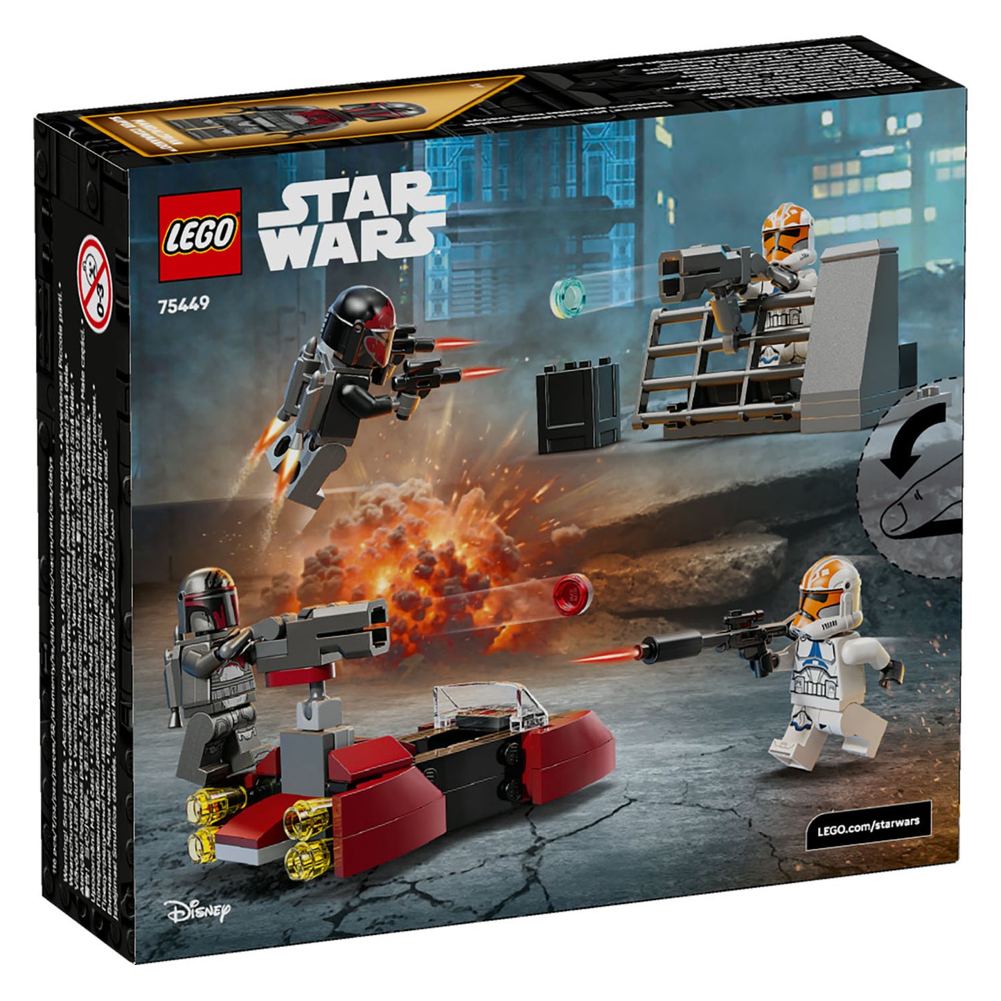 75449 LEGO Star Wars TM Siege of Mandalore Battle Pack