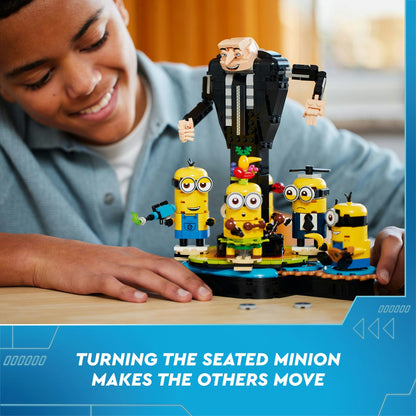 75582 LEGO Despicable Me Brick Built Gru and Minions