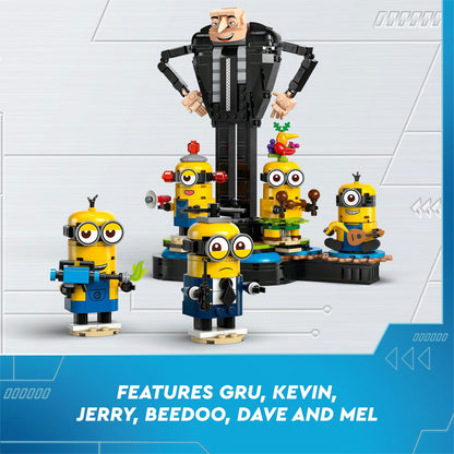 75582 LEGO Despicable Me Brick Built Gru and Minions