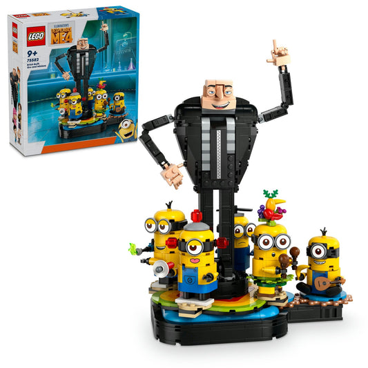 75582 LEGO Despicable Me Brick Built Gru and Minions