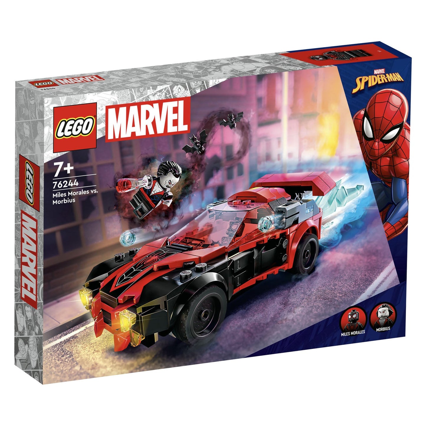 76244 LEGO Super Heroes Miles Morales vs. Morbius