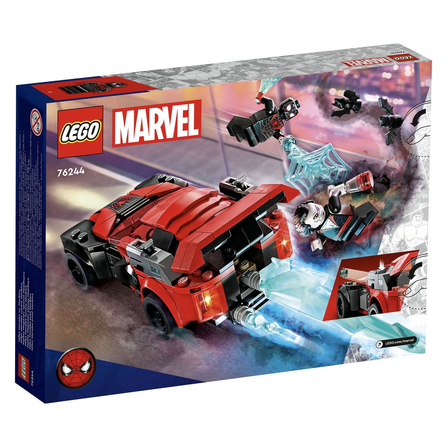 76244 LEGO Super Heroes Miles Morales vs. Morbius