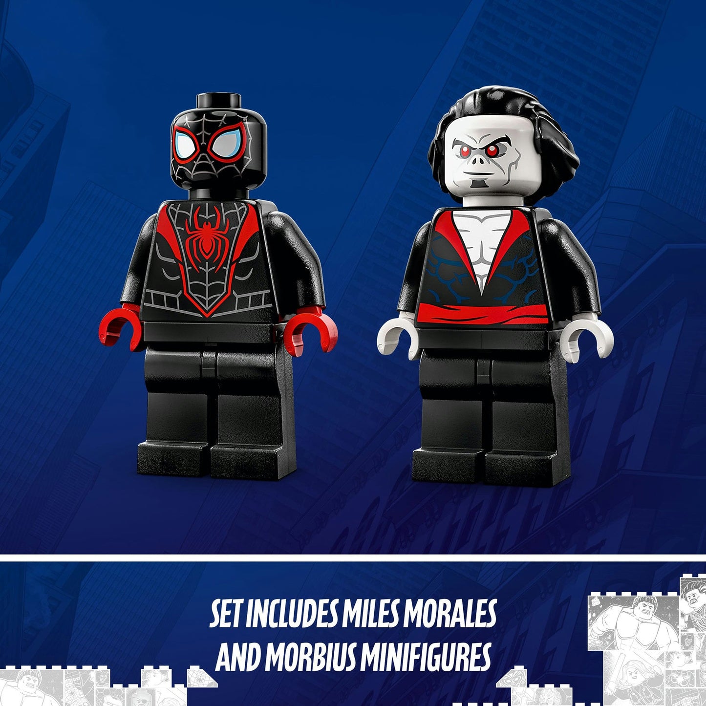 76244 LEGO Super Heroes Miles Morales vs. Morbius